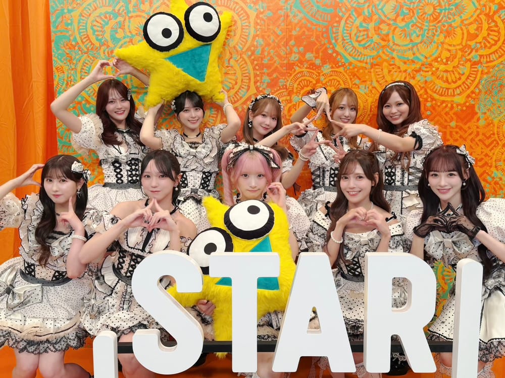 掀夏日甜蜜狂潮！＝LOVE 登上富士電視台《STAR》首唱新曲〈恋、はじめました。〉 邁向東京巨蛋里程碑