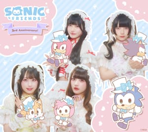 SEGA《SONIC & FRIENDS》迎三週年！攜手人氣偶像「Kyururin tte Shitemite」推出特別企劃 獨家視覺圖與成員感言解禁